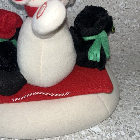 Hallmark JinglePals SNOW WHAT FUN SLEDDERS Animated Snowman Dog Penguin VIDEO - Picture 12 of 17